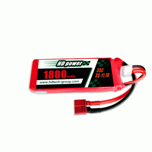 Alimentation HD 1800mah 35c 3S 11,1v batterie lithium