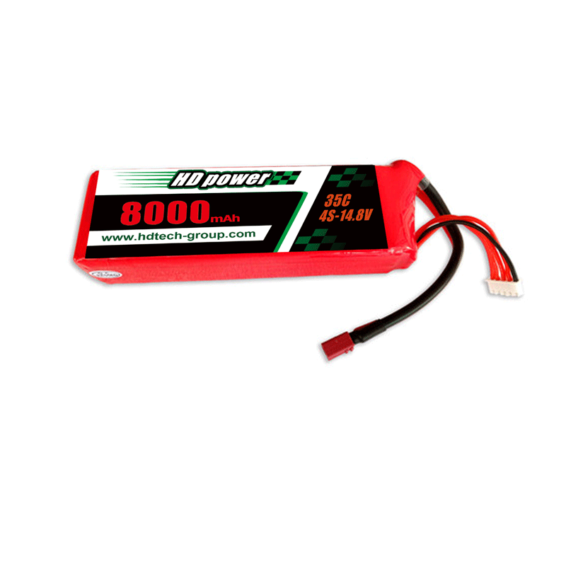 HD POWER 8000mAh 4S 35C 14.8V pour UAV